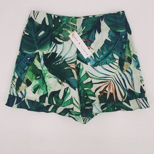 Nev & Lizzie Linen Ruffle Hem Shorts Size 16